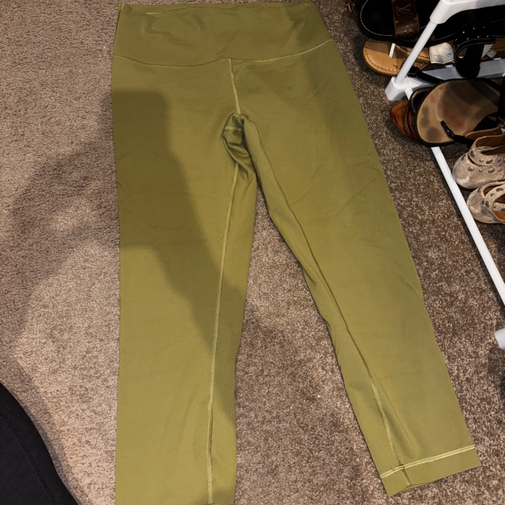 lululemon athletica Olive Green Leggings